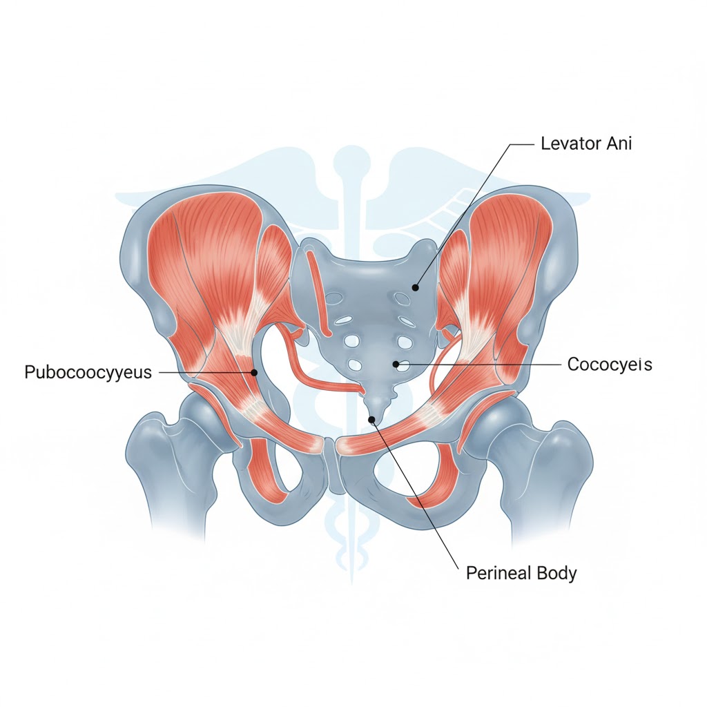 Pelvic floor muscles support erections by trapping blood in the penis