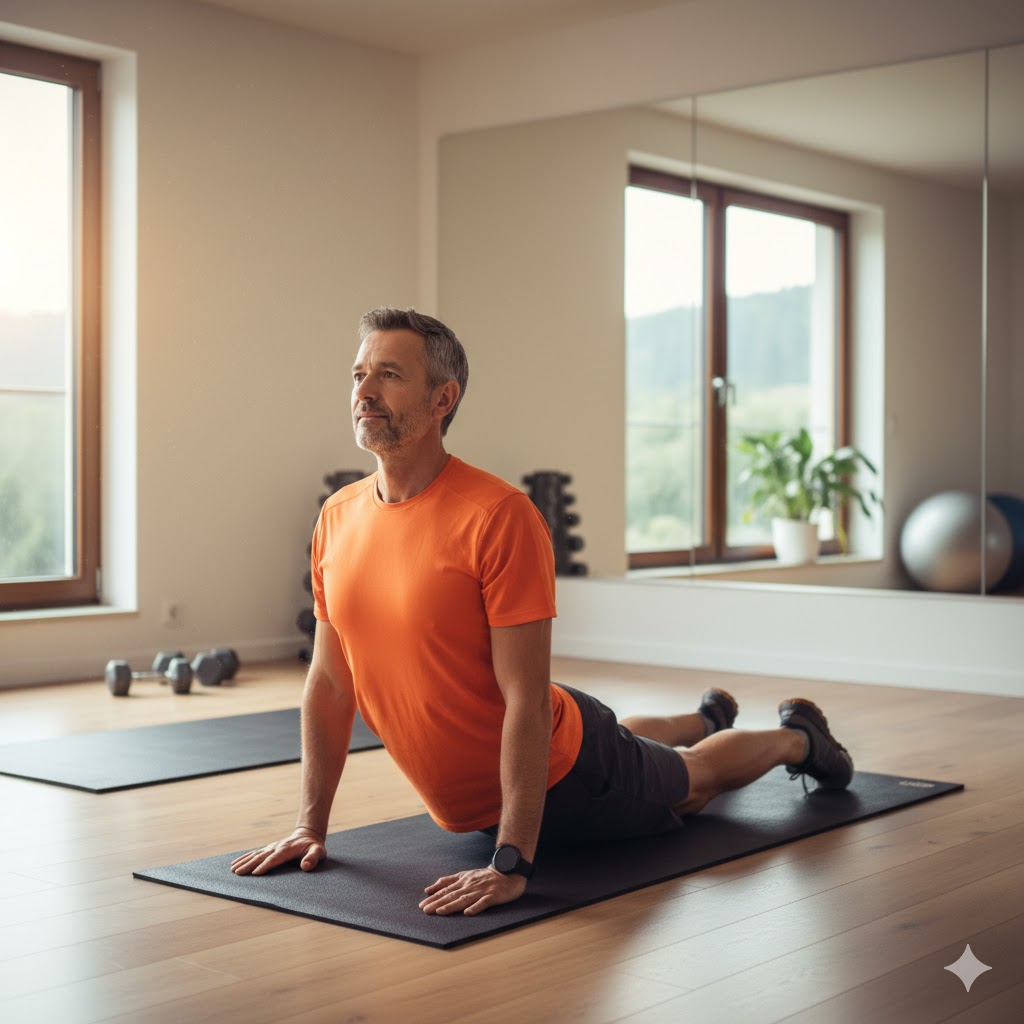 Yoga improves circulation and reduces stress linked to erectile dysfunction